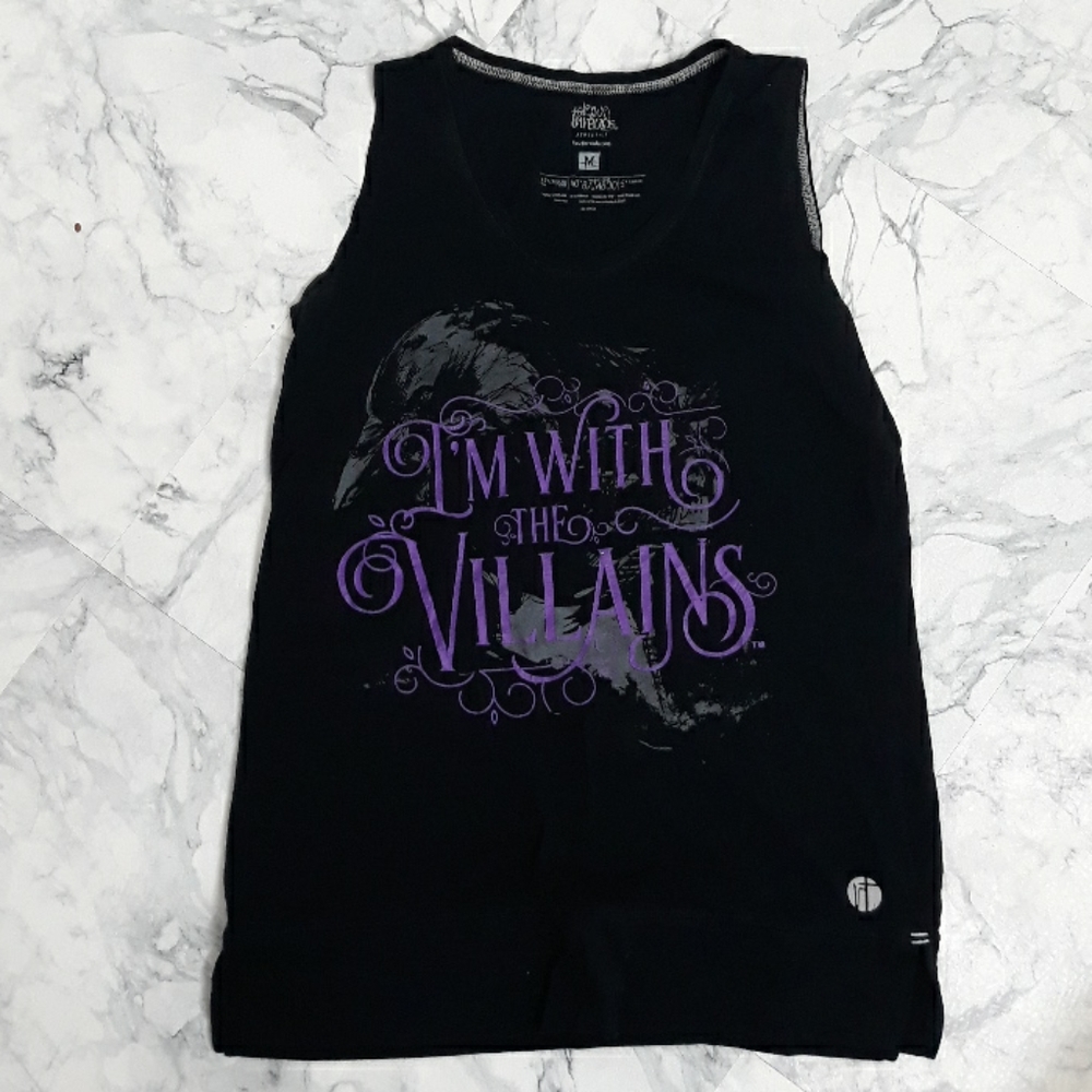 Disney I'm with the villains sleeveless tank